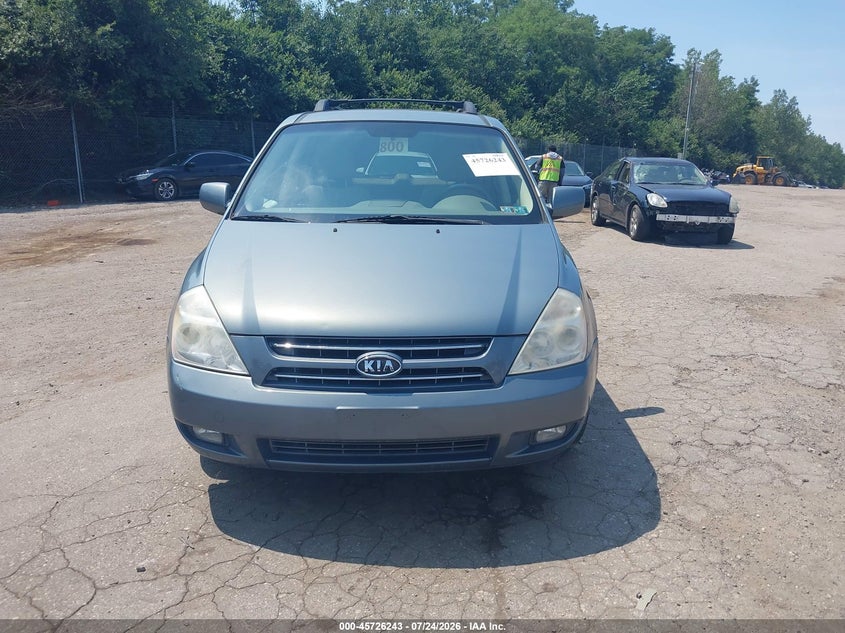 2008 Kia SEDONA VIN KNDMB233486203608 IAAI salvage auction — NORMAL WEAR, Clear (Pennsylvania), sold $475 on 2026-07-31 (photo 6)