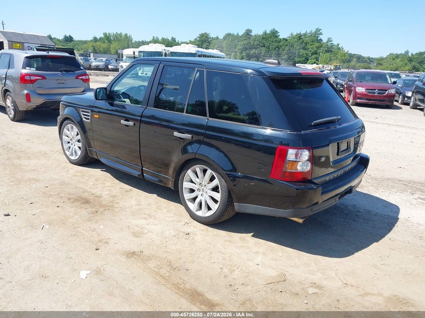 2008 Land rover Range rover sport VIN SALSH23498A126612 IAAI salvage auction — NO DAMAGE, Clear (Massachusetts), sold $25 on 2026-07-29 (photo 3)