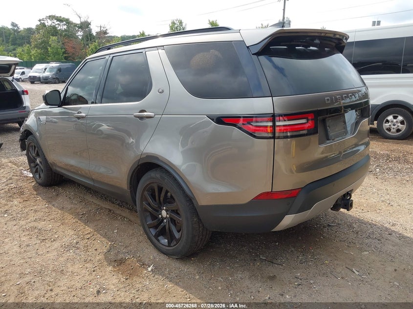 2018 Land rover Discovery VIN SALRR2RV9JA053663 IAAI salvage auction — FRONT END, Wait Title, sold $9,400 on 2026-08-25 (photo 3)