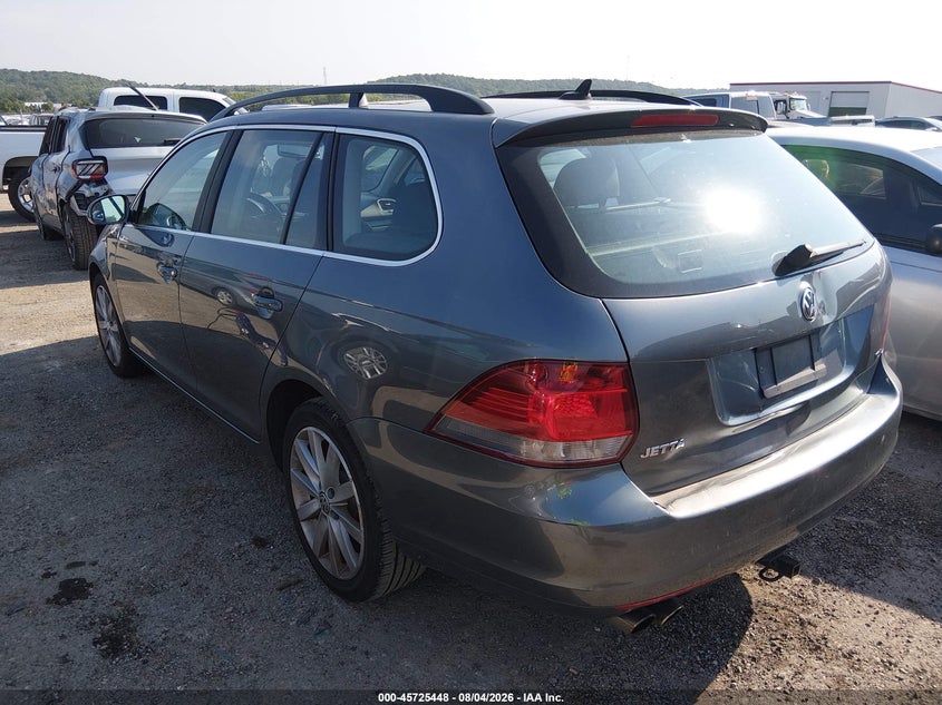 2013 Volkswagen Jetta VIN 3VWPL7AJXDM619758 IAAI salvage auction — REAR END, Clear (Oklahoma), sold $25 on 2026-08-09 (photo 3)