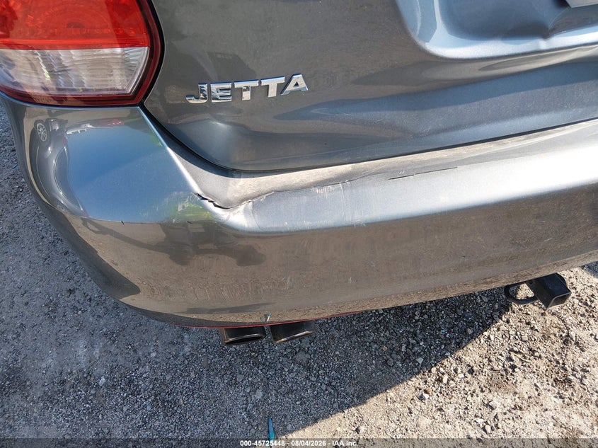 2013 Volkswagen Jetta VIN 3VWPL7AJXDM619758 IAAI salvage auction — REAR END, Clear (Oklahoma), sold $25 on 2026-08-09 (photo 6)