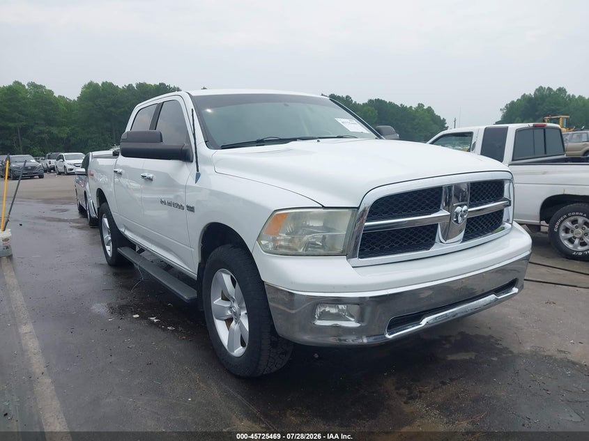 2012 Ram 1500 VIN 1C6RD7LTXCS107650 IAAI salvage auction — REAR END, Salvage (North Carolina), sold $0 on 2026-10-03 (photo 1)