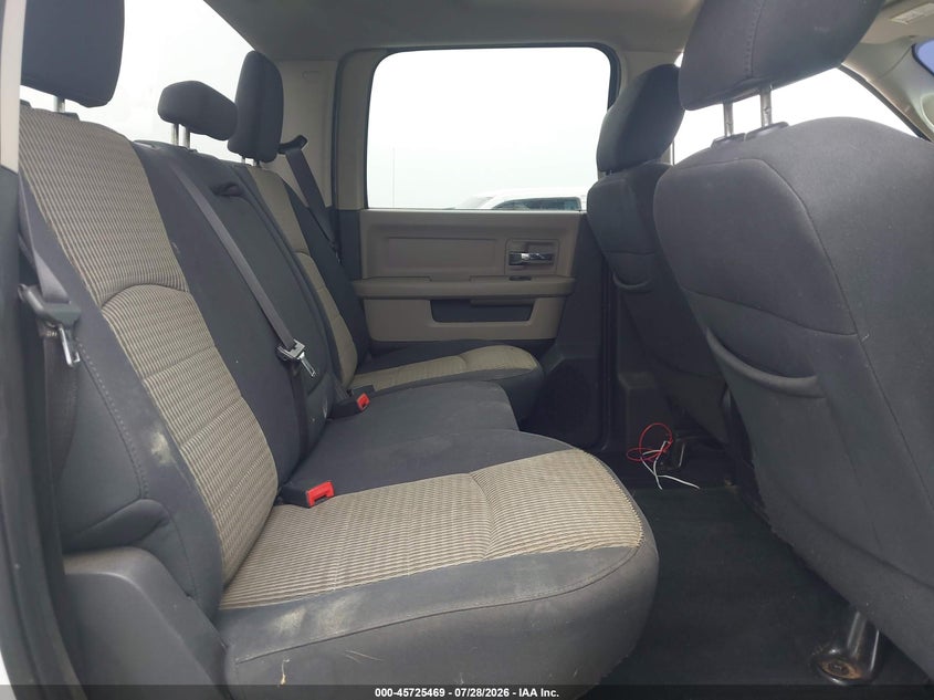 2012 Ram 1500 VIN 1C6RD7LTXCS107650 IAAI salvage auction — REAR END, Salvage (North Carolina), sold $0 on 2026-10-03 (photo 8)