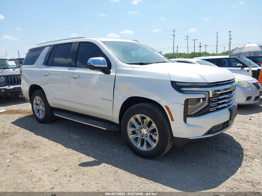 2025 Chevrolet Tahoe VIN 1GNS5SRD0SR298339 — IAAI salvage auction photo