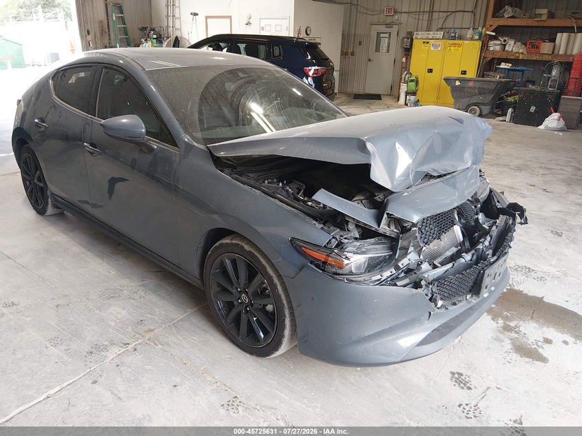 2022 Mazda 3 VIN JM1BPBML9N1521403 IAAI salvage auction — FRONT END, Wait Title, sold $3,275 on 2026-09-02 (photo 1)