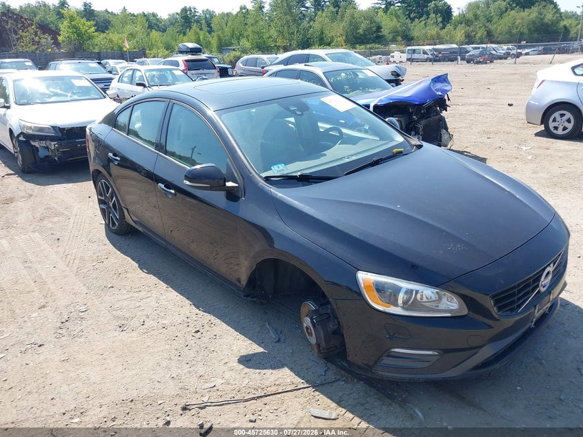 2018 Volvo S60 VIN YV140MTL3J2455794 IAAI salvage auction — RIGHT FRONT, Salvage (Massachusetts), sold $1,350 on 2026-08-14 (photo 1)