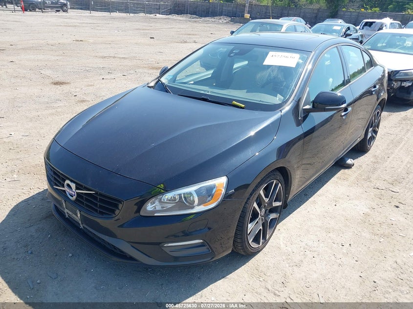 2018 Volvo S60 VIN YV140MTL3J2455794 IAAI salvage auction — RIGHT FRONT, Salvage (Massachusetts), sold $1,350 on 2026-08-14 (photo 2)