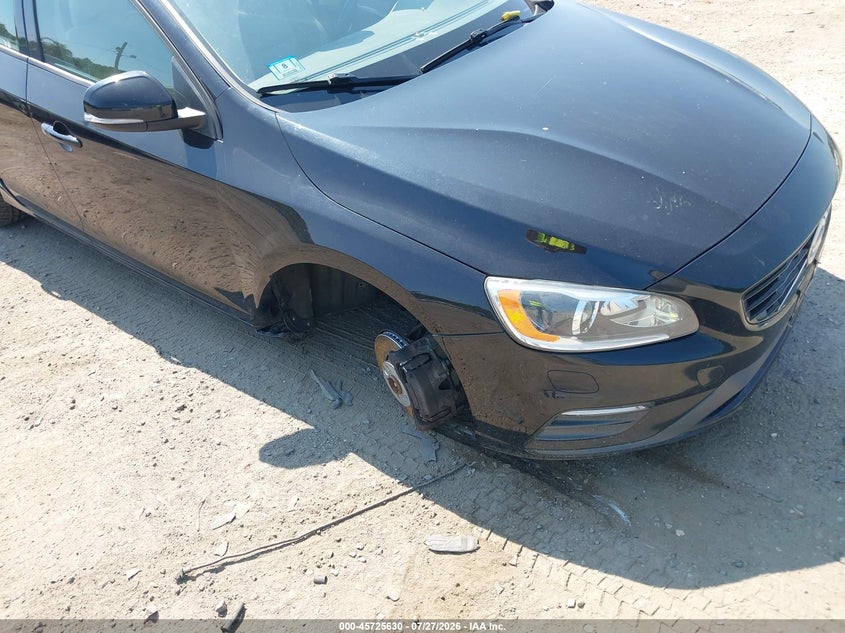 2018 Volvo S60 VIN YV140MTL3J2455794 IAAI salvage auction — RIGHT FRONT, Salvage (Massachusetts), sold $1,350 on 2026-08-14 (photo 6)
