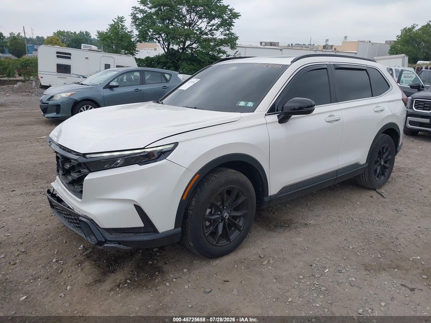2025 Honda Cr-v VIN 2HKRS6H84SH814348 IAAI salvage auction — RIGHT FRONT, Wait Title, sold $16,100 on 2026-08-22 (photo 2)