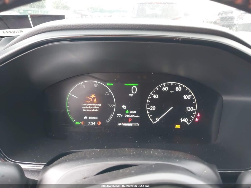 2025 Honda Cr-v VIN 2HKRS6H84SH814348 IAAI salvage auction — RIGHT FRONT, Wait Title, sold $16,100 on 2026-08-22 (photo 7)