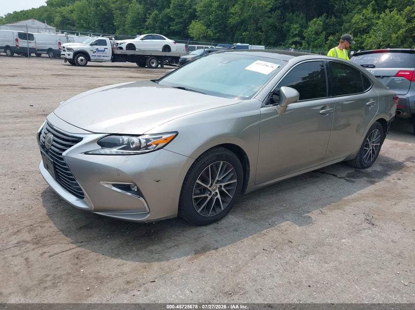 2017 Lexus ES VIN 58ABK1GG0HU050918 IAAI salvage auction — REAR END, Salvage Title, sold $8,150 on 2026-08-25 (photo 2)