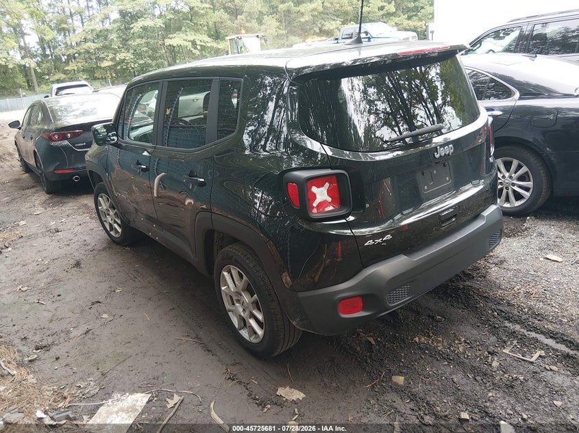 2023 Jeep Renegade VIN ZACNJDB15PPP70678 IAAI salvage auction — LEFT SIDE, Enterprise Vehicles Clear Only (New Jersey), sold $10,400 on 2026-07-30 (photo 3)