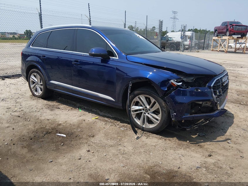 2021 Audi Q7 VIN WA1LJAF7XMD020432 — IAAI salvage auction photo
