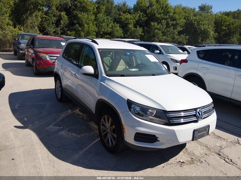 2015 Volkswagen Tiguan VIN WVGAV7AX2FW607058 IAAI salvage auction — NORMAL WEAR, Original (Texas), sold $1,300 on 2026-08-10 (photo 1)