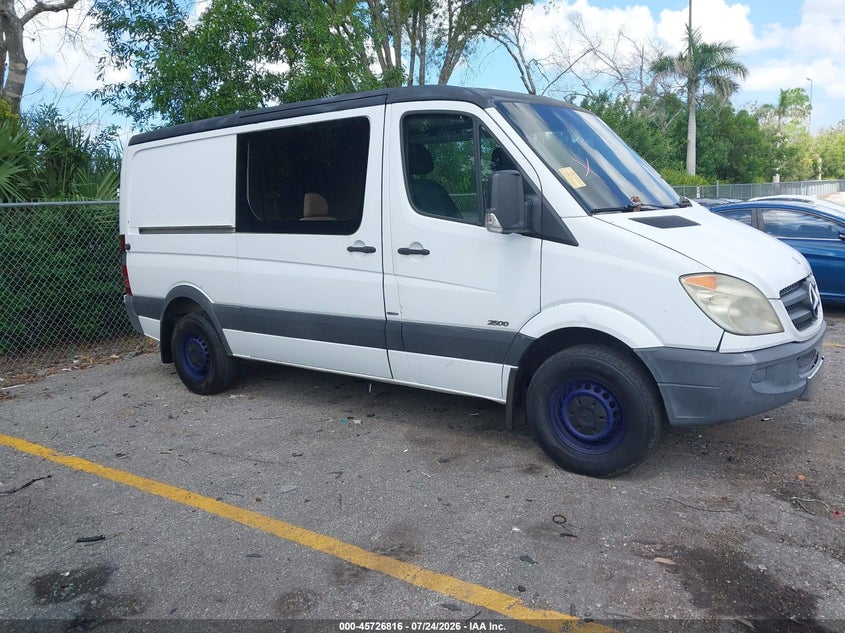 2012 Mercedes-benz Sprinter VIN WD3PE7CC0C5653153 IAAI salvage auction — NORMAL WEAR, Wait Title, sold $1,225 on 2026-08-03 (photo 1)