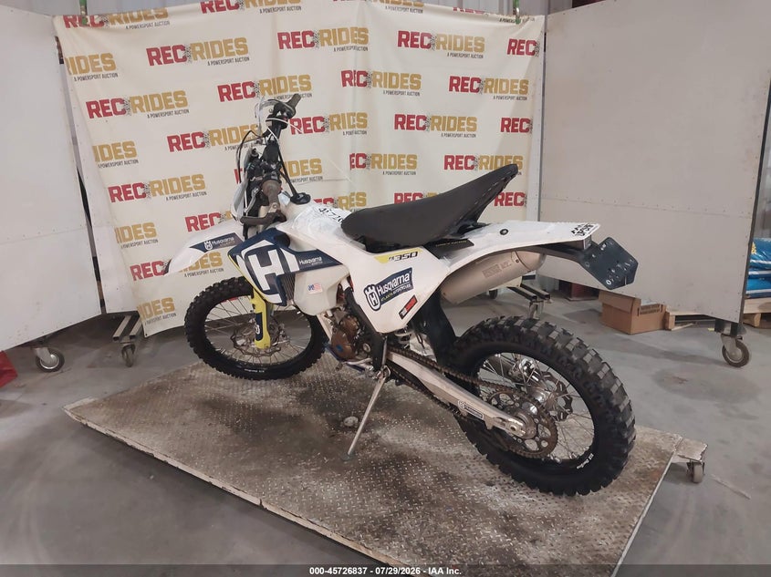 2018 Husqvarna Fe VIN VBKUAH400JM208430 IAAI salvage auction — RIGHT SIDE, Salvage (Georgia), sold $2,100 on 2026-09-01 (photo 3)