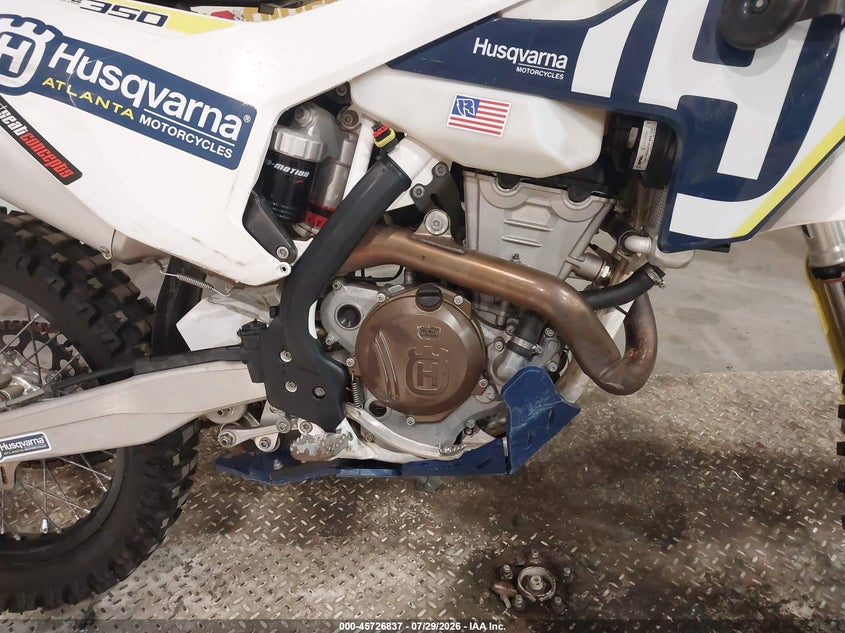2018 Husqvarna Fe VIN VBKUAH400JM208430 IAAI salvage auction — RIGHT SIDE, Salvage (Georgia), sold $2,100 on 2026-09-01 (photo 8)