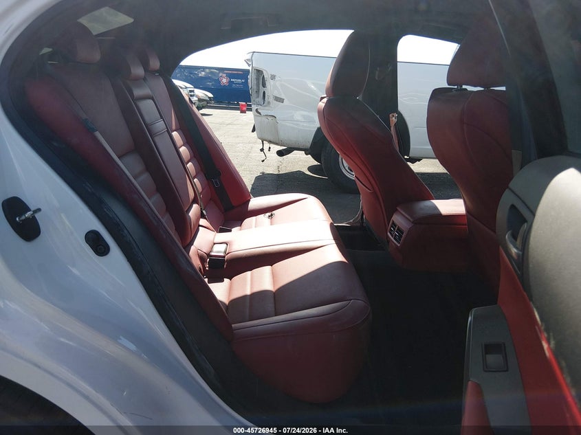 2021 Lexus Is VIN JTHGZ1B27M5041595 IAAI salvage auction — SIDE, Salvage Title, sold $14,500 on 2026-08-26 (photo 8)