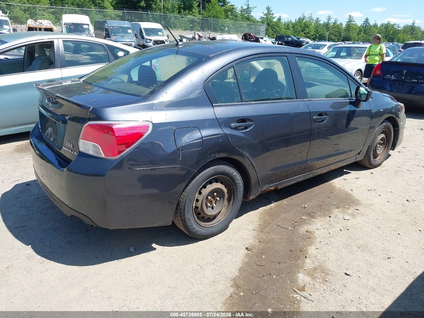 2016 Subaru Impreza VIN JF1GJAA64GH017938 IAAI salvage auction — SIDE, Salvage Title, sold $425 on 2026-07-31 (photo 4)
