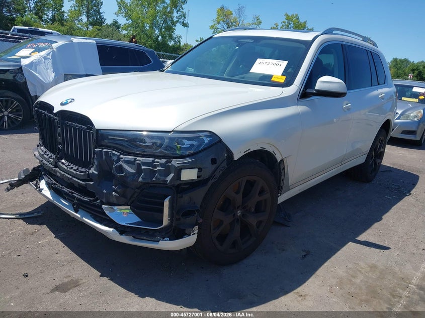 2020 BMW X7 VIN 5UXCW2C02L9B91540 IAAI salvage auction — FRONT END, Salvage Title, sold $17,500 on 2026-10-13 (photo 2)