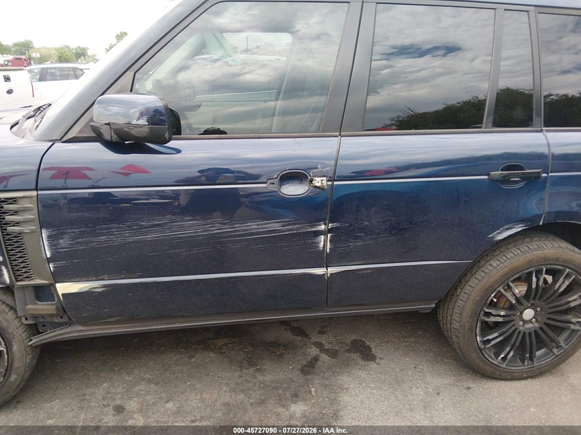2011 Land rover RANGE ROVER VIN SALME1D49BA348214 IAAI salvage auction — SIDE, Salvage (Utah), sold $1,950 on 2026-09-03 (photo 6)