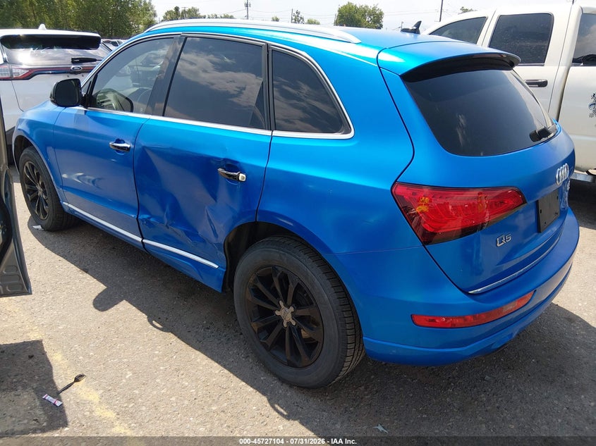 2015 Audi Q5 VIN WA1LFAFP7FA068900 IAAI salvage auction — LEFT SIDE, Salvage Title, sold $2,800 on 2026-09-02 (photo 3)