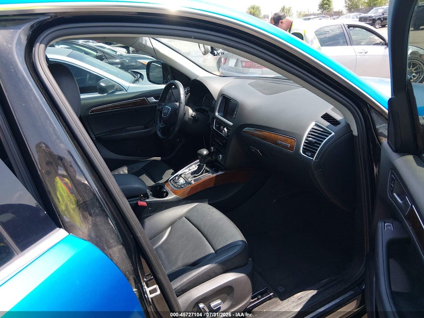 2015 Audi Q5 VIN WA1LFAFP7FA068900 IAAI salvage auction — LEFT SIDE, Salvage Title, sold $2,800 on 2026-09-02 (photo 5)