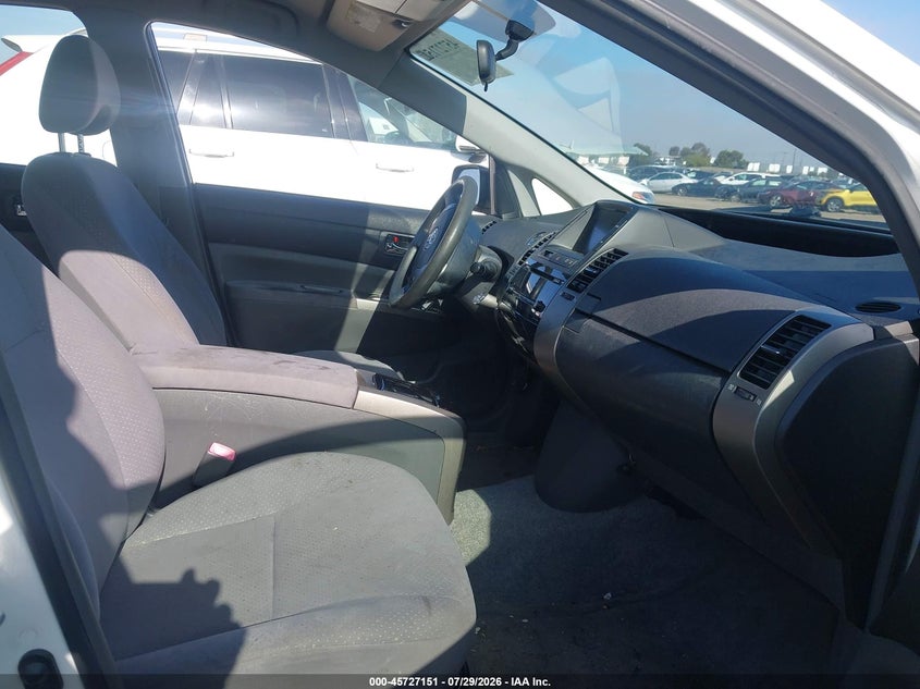 2007 Toyota Prius VIN JTDKB20U677687617 IAAI salvage auction — RIGHT FRONT, Salvage (California), sold $1,300 on 2026-08-02 (photo 5)