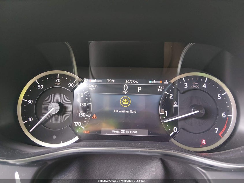 2021 Jaguar F-pace VIN SADCJ2EU9MA684830 IAAI salvage auction — FRONT END, Salvage Title, sold $13,225 on 2026-09-02 (photo 7)