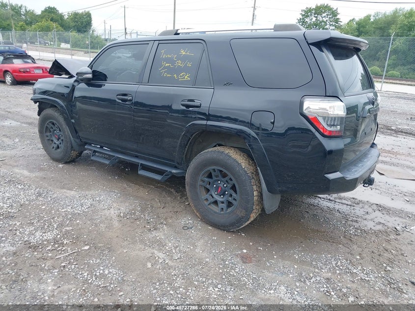 2022 Toyota 4runner VIN JTENU5JR6N6039437 IAAI salvage auction — FRONT END, Wait Title, sold $4,100 on 2026-07-31 (photo 3)
