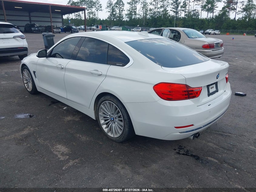 2015 BMW 4er VIN WBA4A9C59FD416170 IAAI salvage auction — MECHANICAL, Salvage Title, sold $2,375 on 2026-09-10 (photo 3)