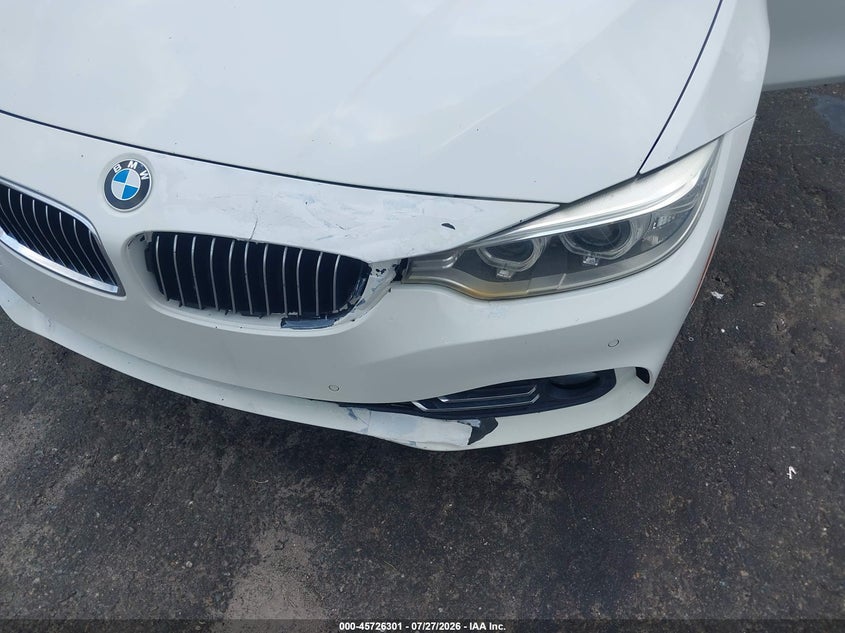 2015 BMW 4er VIN WBA4A9C59FD416170 IAAI salvage auction — MECHANICAL, Salvage Title, sold $2,375 on 2026-09-10 (photo 6)