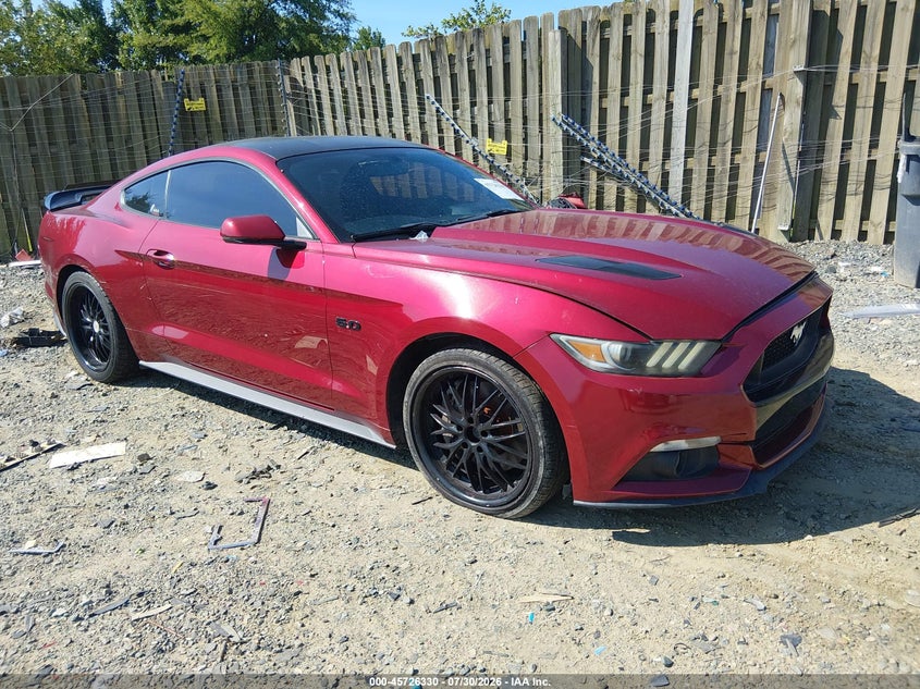 2016 Ford Mustang VIN 1FA6P8CF2G5243784 — IAAI salvage auction photo