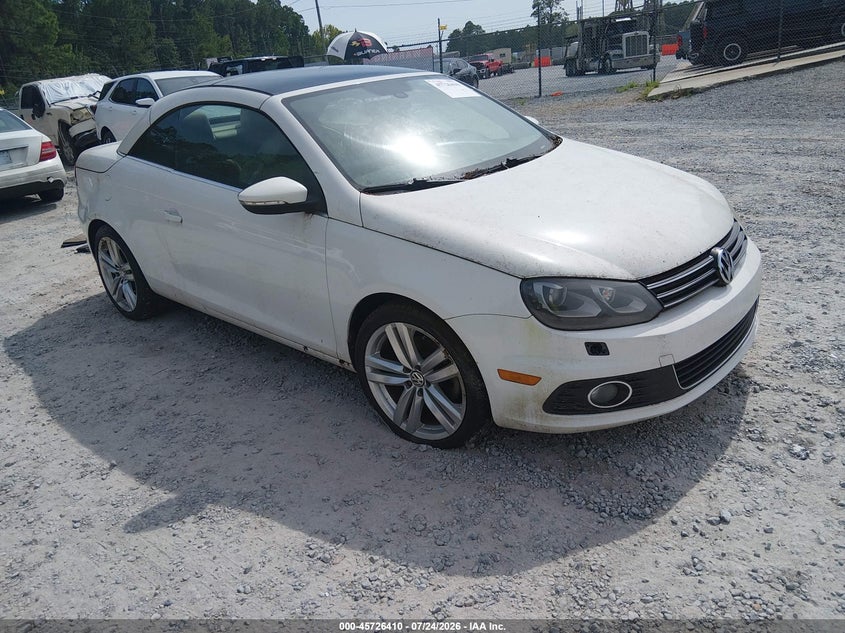 2014 Volkswagen Eos VIN WVWFW8AH8EV006134 IAAI salvage auction — NORMAL WEAR, Salvage Title, sold $350 on 2026-08-14 (photo 1)