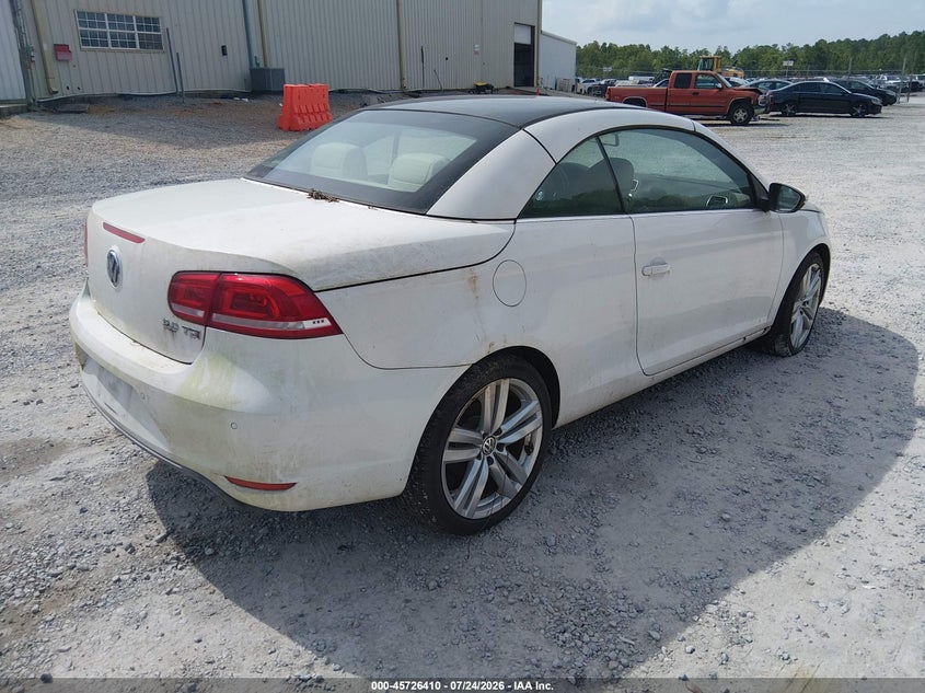 2014 Volkswagen Eos VIN WVWFW8AH8EV006134 IAAI salvage auction — NORMAL WEAR, Salvage Title, sold $350 on 2026-08-14 (photo 4)