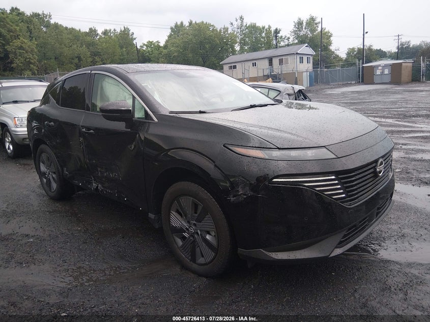 2025 Nissan Murano VIN 5N1AZ3CS8SC139220 IAAI salvage auction — SIDE, Salvage Title, sold $10,100 on 2026-08-22 (photo 1)
