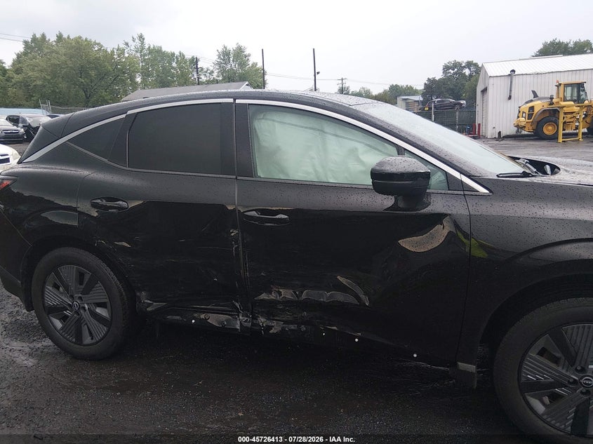2025 Nissan Murano VIN 5N1AZ3CS8SC139220 IAAI salvage auction — SIDE, Salvage Title, sold $10,100 on 2026-08-22 (photo 6)