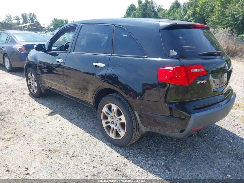 2008 Acura Mdx VIN 2HNYD28468H550072 IAAI salvage auction — NORMAL WEAR, Clear-Dealer Only (Maryland), sold $750 on 2026-08-01 (photo 3)