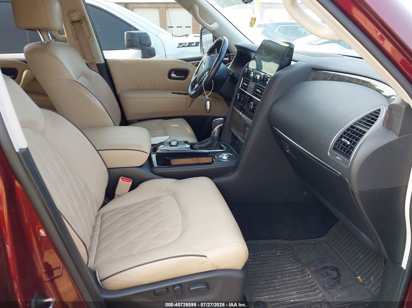 2023 Nissan Armada VIN JN8AY2DA5P9400433 IAAI salvage auction — REAR END, Salvage (North Carolina), sold $17,800 on 2026-08-31 (photo 5)