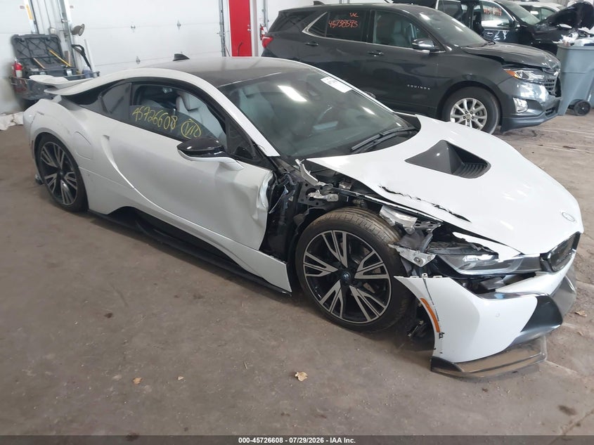 2015 BMW I8 VIN WBY2Z2C5XFV391573 — IAAI salvage auction photo