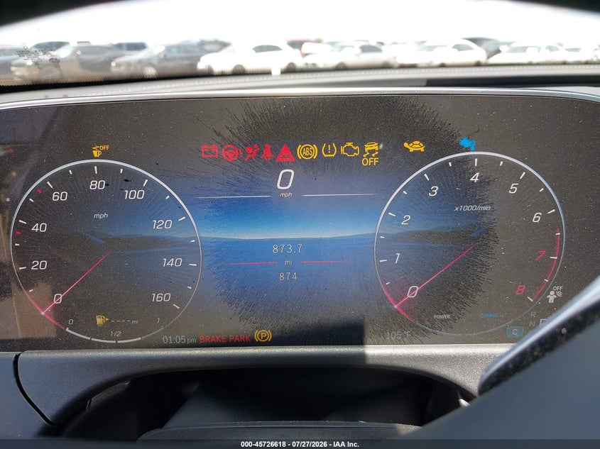 2026 Mercedes-benz E-klasse VIN W1KLF4HB3TA266965 IAAI salvage auction — FRONT END, Wait Title, sold $37,800 on 2026-10-05 (photo 7)