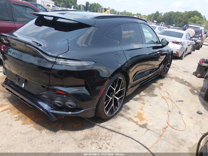 2025 Aston martin Dbx VIN SD7VUJDW2STV12231 IAAI salvage auction — WATER/FLOOD, Salvage (North Carolina), sold $15,100 on 2026-09-21 (photo 4)