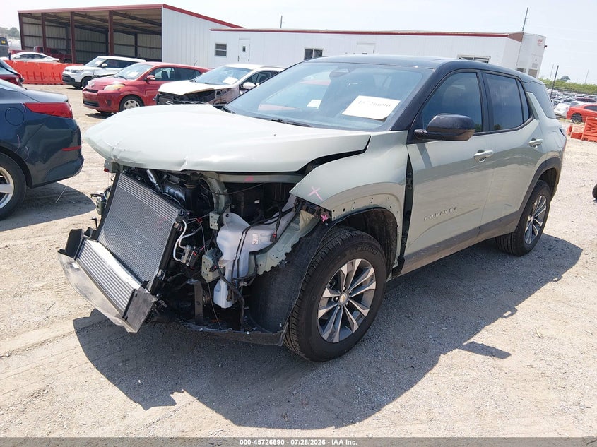 2026 Chevrolet Equinox VIN 3GNAXPEG1TL344143 IAAI salvage auction — FRONT END, Salvage (Nebraska), sold $8,300 on 2026-08-22 (photo 2)