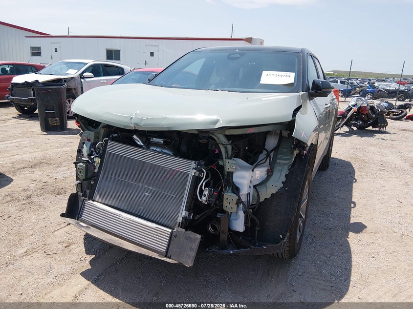 2026 Chevrolet Equinox VIN 3GNAXPEG1TL344143 IAAI salvage auction — FRONT END, Salvage (Nebraska), sold $8,300 on 2026-08-22 (photo 6)