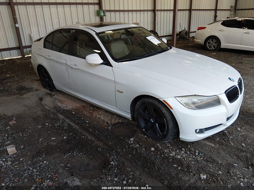 2011 BMW 3 series VIN WBAPH7C55BE851737 IAAI salvage auction — SIDE, Clear (Georgia), sold $250 on 2026-07-31 (photo 1)