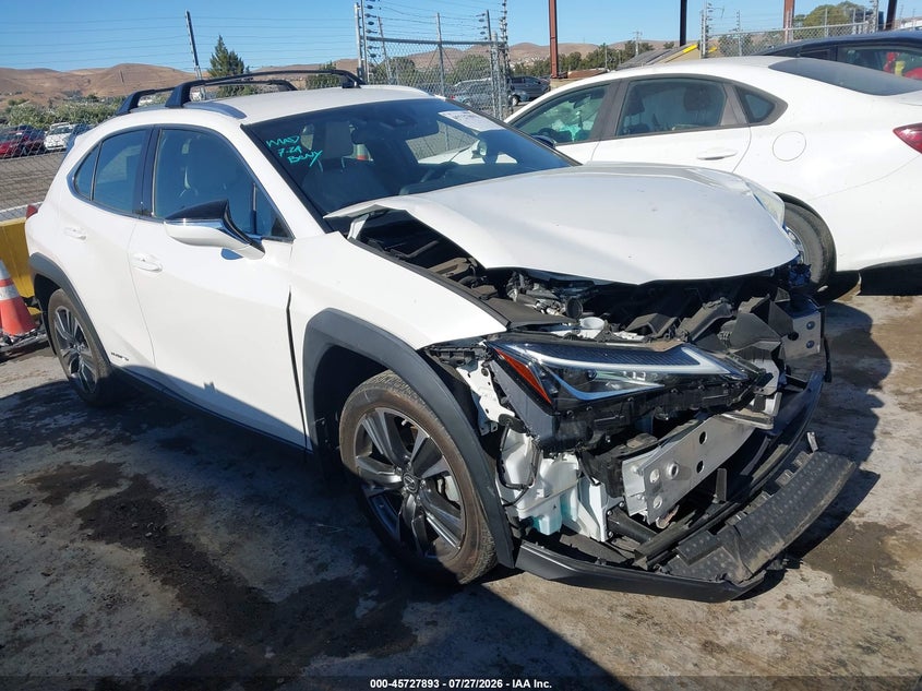 2021 Lexus Ux 250h VIN JTHX9JBH8M2038467 — IAAI salvage auction photo