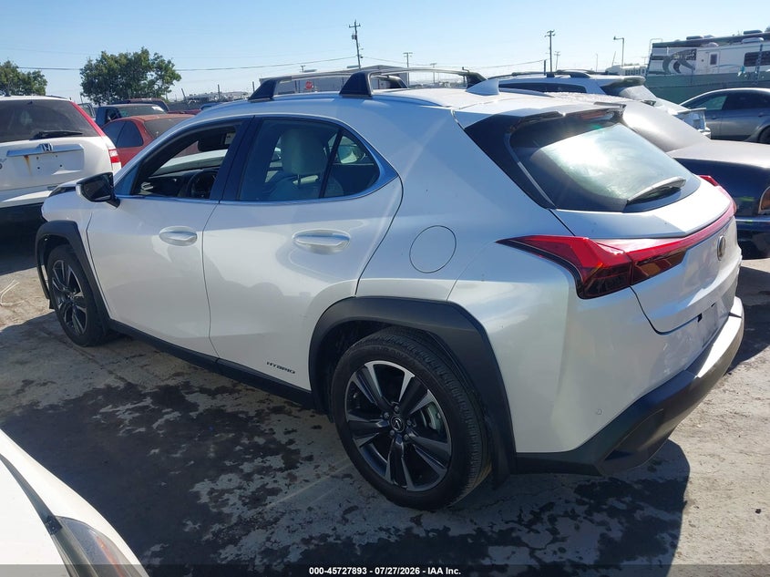 2021 Lexus Ux 250h VIN JTHX9JBH8M2038467 IAAI salvage auction — NORMAL WEAR, Clear - Dealer Only (California), sold $10,100 on 2026-08-27 (photo 3)