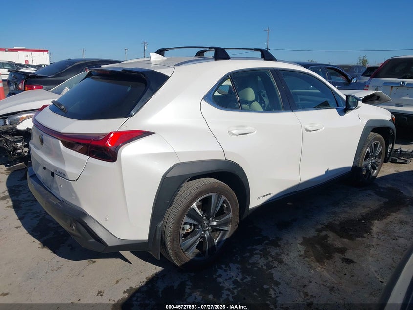 2021 Lexus Ux 250h VIN JTHX9JBH8M2038467 IAAI salvage auction — NORMAL WEAR, Clear - Dealer Only (California), sold $10,100 on 2026-08-27 (photo 4)