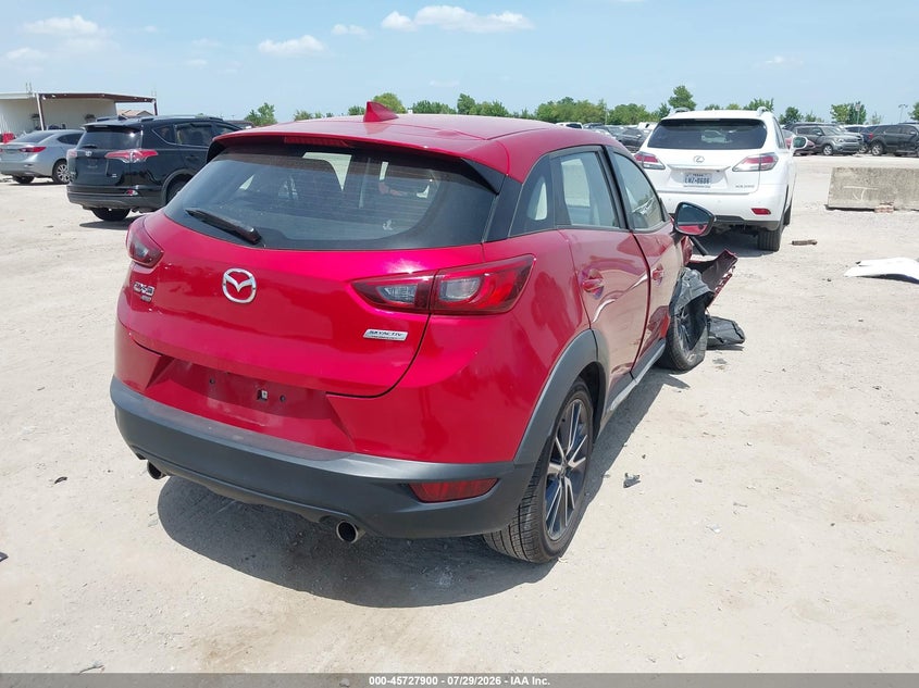 2018 Mazda Cx-3 VIN JM1DKFD76J0301461 IAAI salvage auction — RIGHT FRONT, Salvage Title, sold $3,100 on 2026-08-29 (photo 4)
