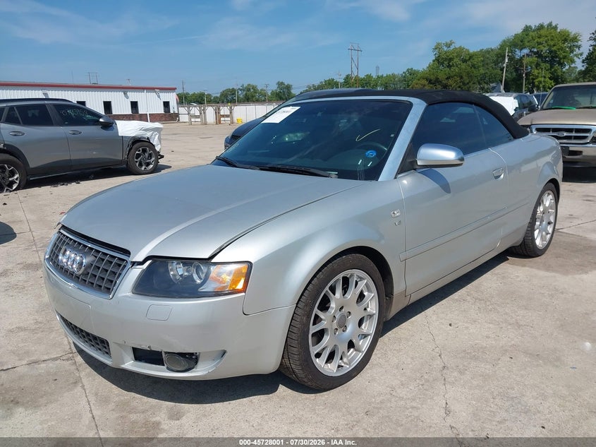 2006 Audi S4 VIN WUARL48H36K900147 IAAI salvage auction — NORMAL WEAR, Clear (Missouri), sold $725 on 2026-08-11 (photo 2)